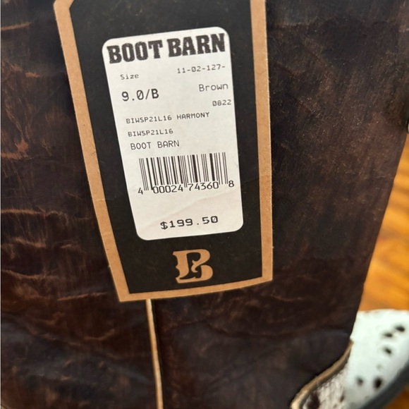 Miranda Lambert Idyllwind Dark Brown and White Western Boots - Picture 7 of 7